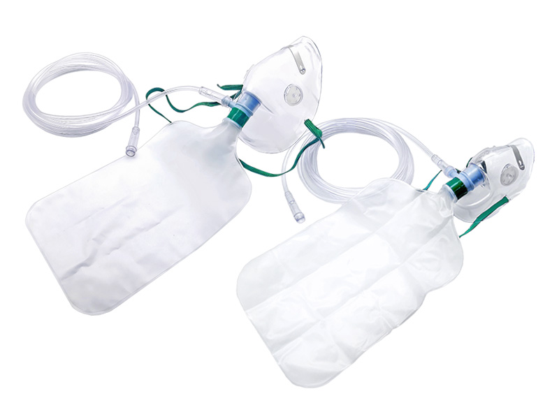 Oxygen Mask, Oxygen mask with reservoir bag